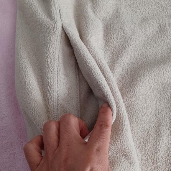 NWOT Soft Fleece Linen Aztec Print Zip up Men's Jacket - Picture 5 of 7